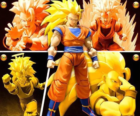 Bandai S.H.Figuarts Dragonball Z Super Saiyan 3 Son Goku Action