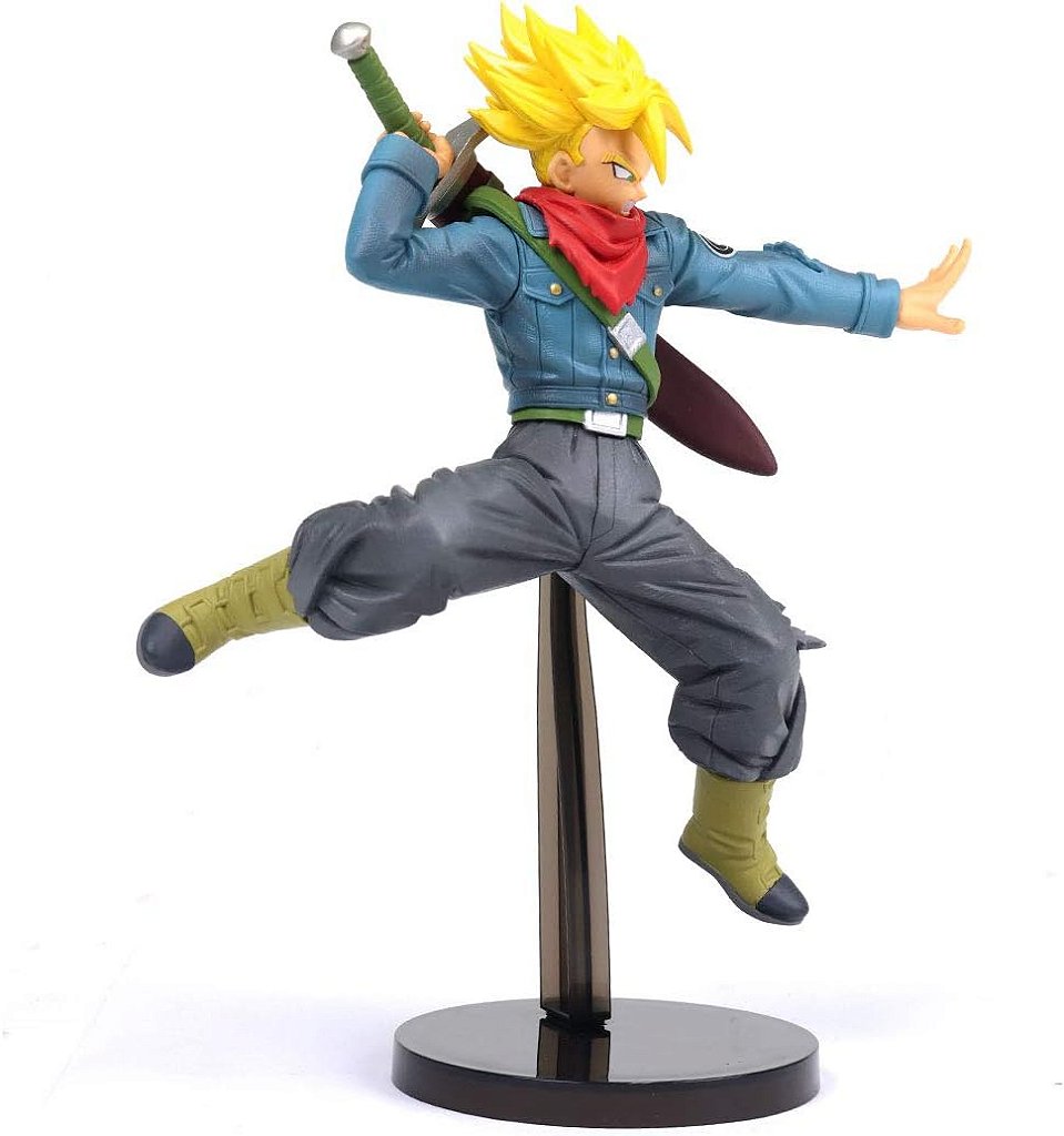 Estátua Bandai Ichibansho Dragon Ball Z Ultra Figure - Trunks Super Sayajin  Vs Omnibus