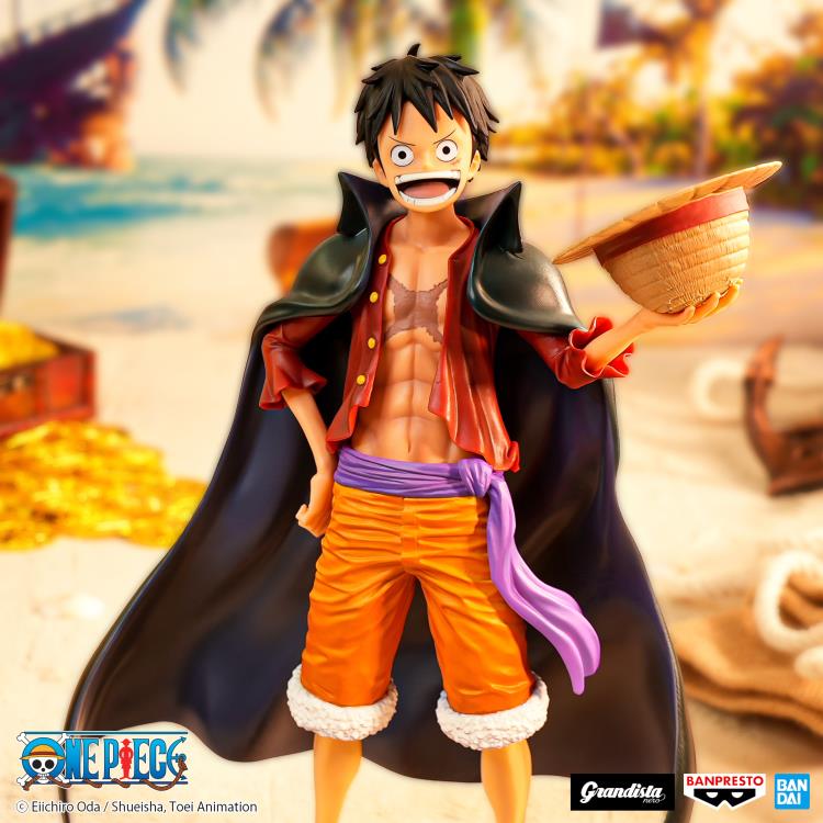 Monkey D. Luffy do One Piece. Imagens do anime e dos jogos.