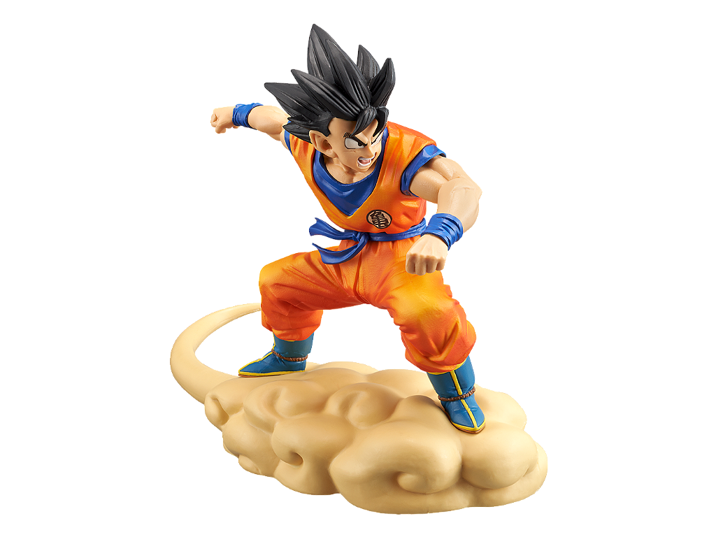 Dragon Ball Z- Son Guku - Hurry! Flying Nimbus!! Figure Son Goku - Action  New