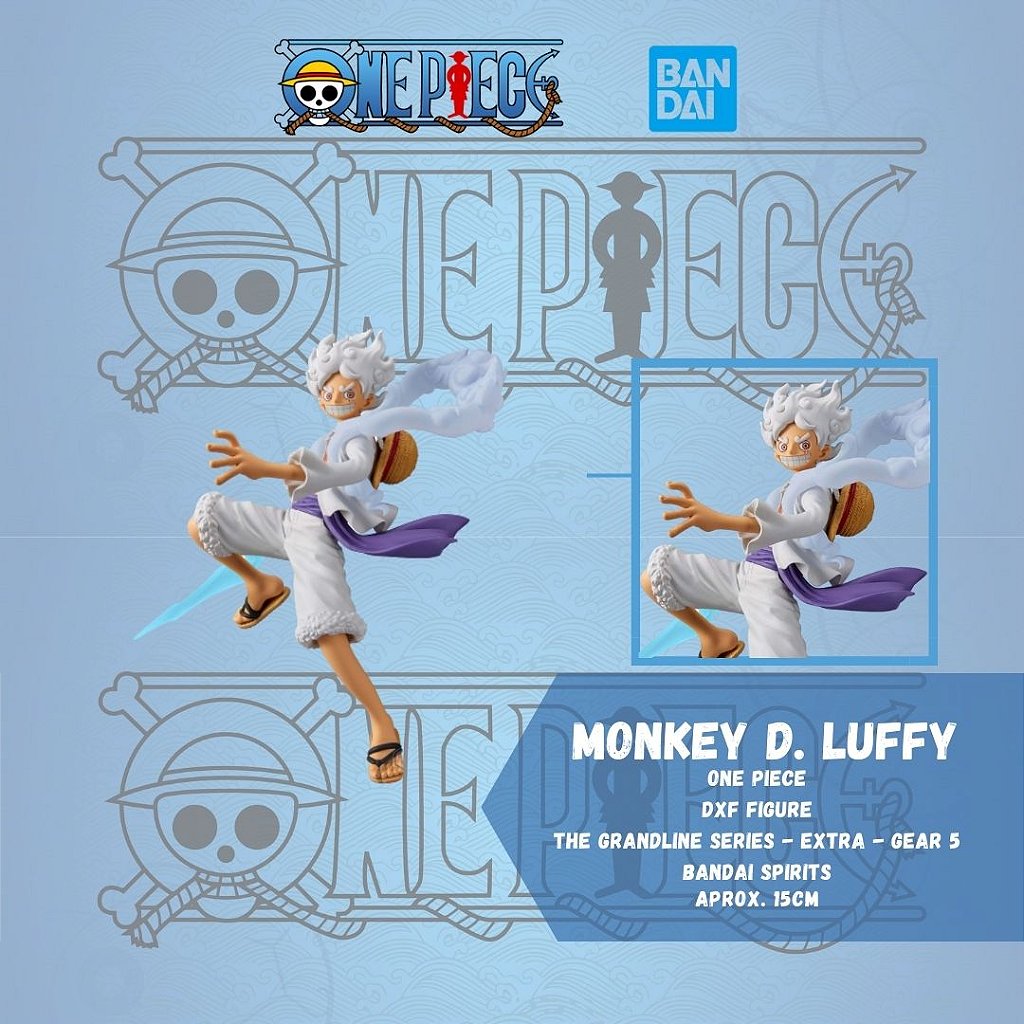 One Piece The Grandline Series Extra Monkey D. Luffy (Gear 5 Ver.)