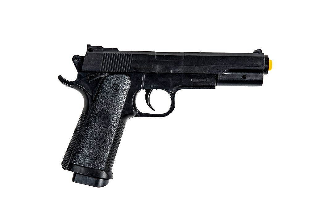 Pistola Airsoft Beretta 92 Spring - Plástico - Toy - Calibre 6,0mm