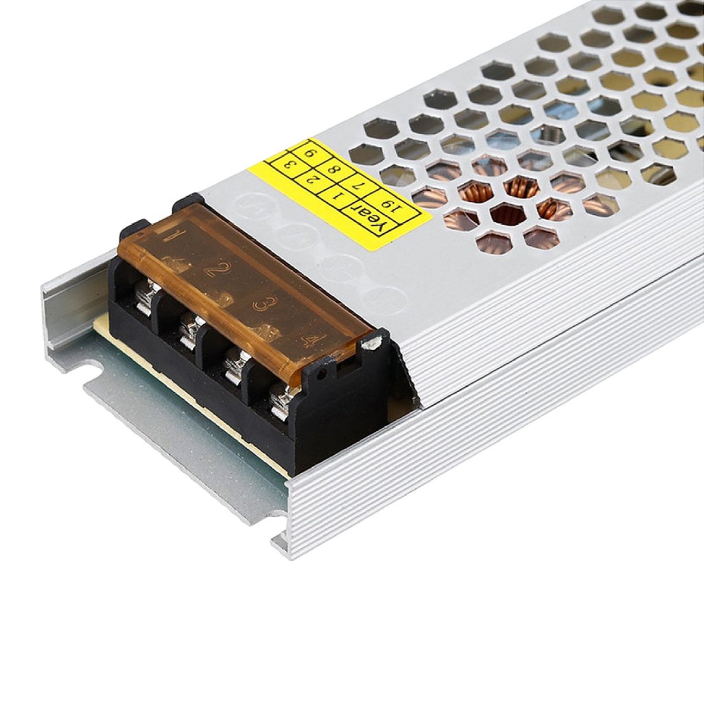 Fonte Driver Slim 200W 20A 12V Gaya para Fita LED
