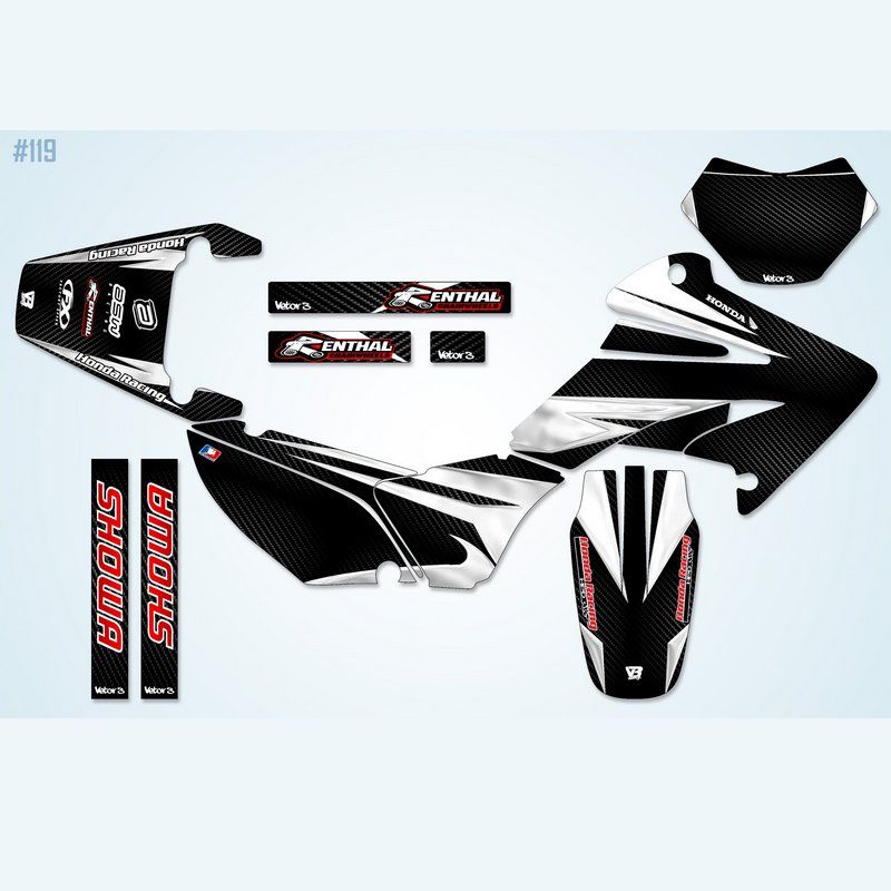 KIT GRÁFICO ADESIVO TORNADO XR 250 - Vetor3 Gráficos - O melhor