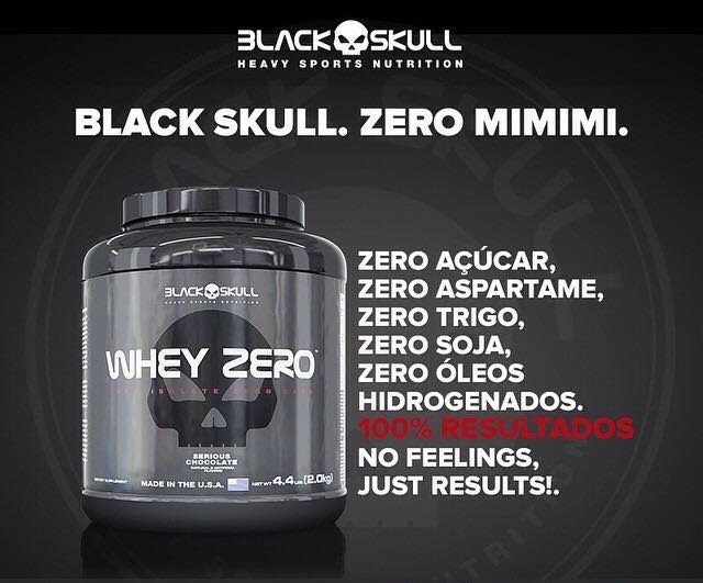 Whey Zero - Black Skull| BodySaver Suplementos