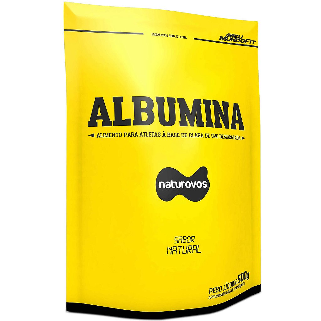 ALBUMINA 500G - NATUROVOS - Macaco Blindado: Comprar Suplementos| Recife |  Melhor Preço