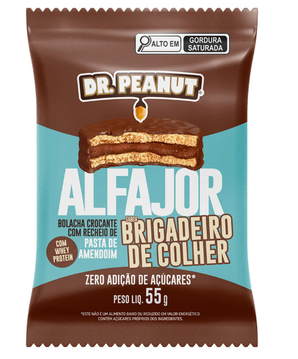 ALFAJOR 55G - DR PEANUT - Macaco Blindado: Comprar Suplementos, Recife