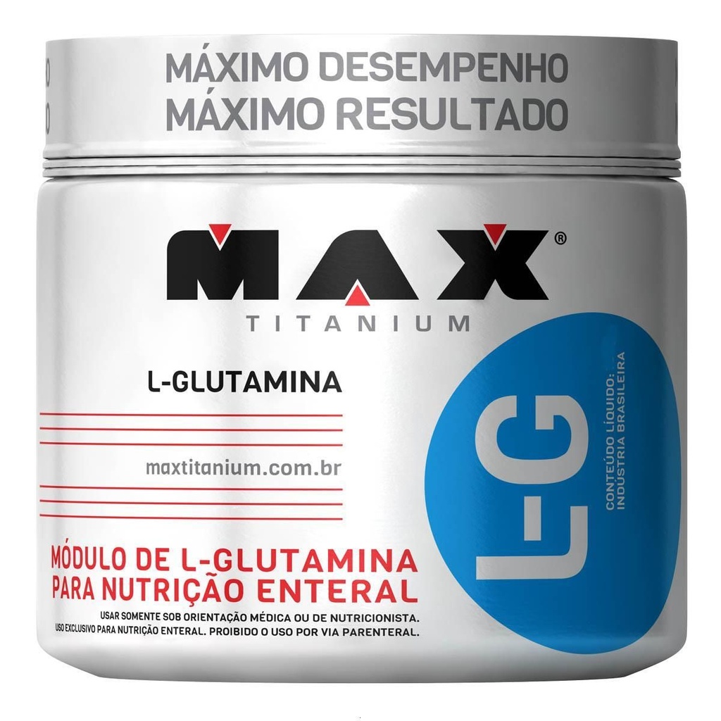 L-GLUTAMINA - MAX TITANIUM - Macaco Blindado: Comprar Suplementos| Recife |  Melhor Preço