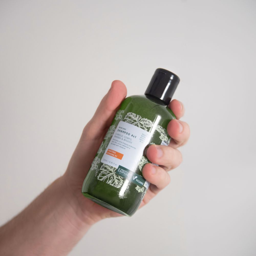 Shampoo 4x1 Mencare 250ml - Empório Essenza - Atacado Incenso