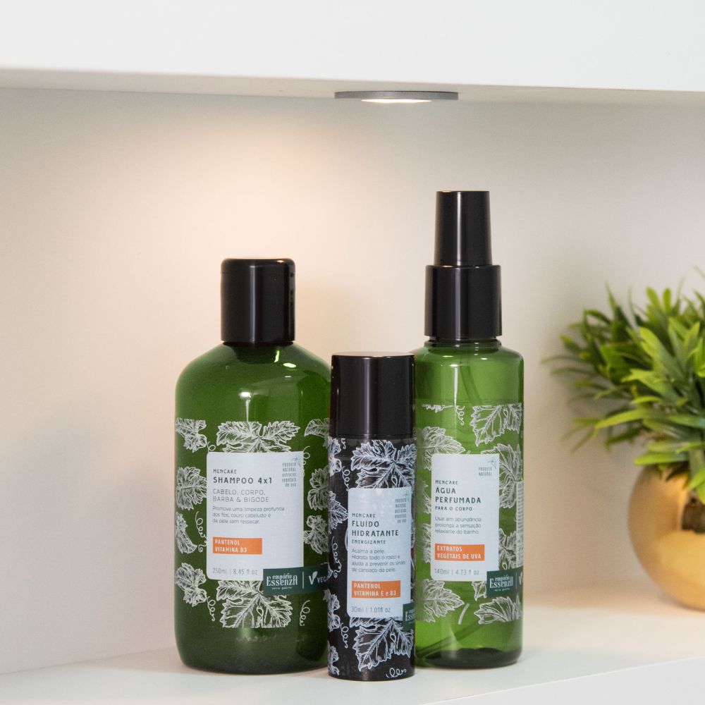 Shampoo 4x1 Mencare 250ml - Empório Essenza - Atacado Incenso