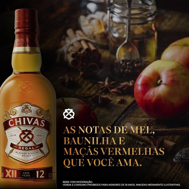 Whisky Chivas Regal 12 Anos 1L – Empório Milão