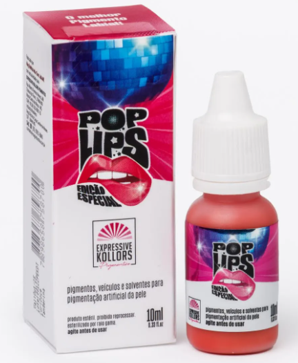 Pigmento Pop Lips 10 ml - Expressive Kollors | Kairós
