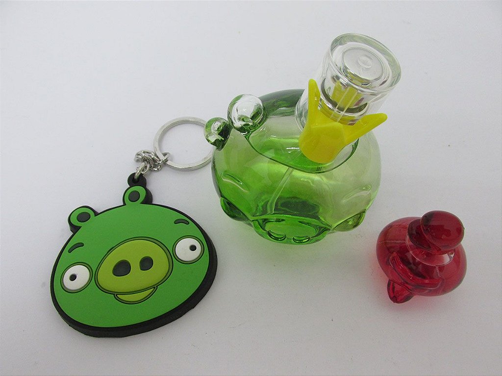 Kit Angry Birds Infantil King Pig EDP + Red EDP + Chaveiro Pig - AnMY  Perfumes Importados