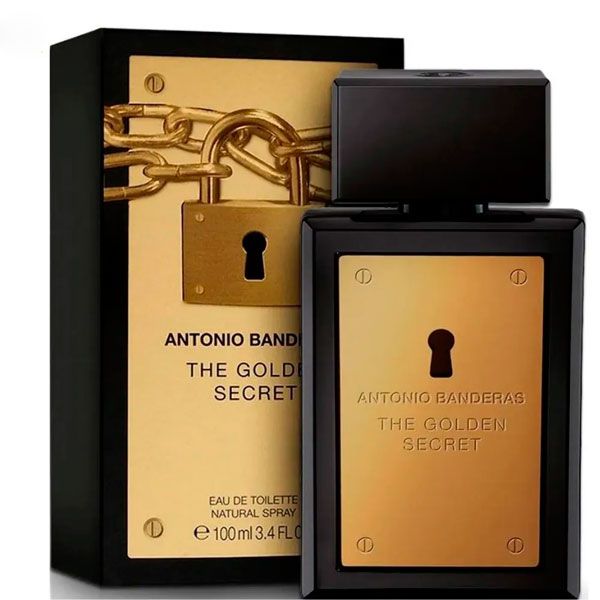 The Golden Secret Eau de Toilette Masculino Antonio Banderas AnMY Perfumes Importados
