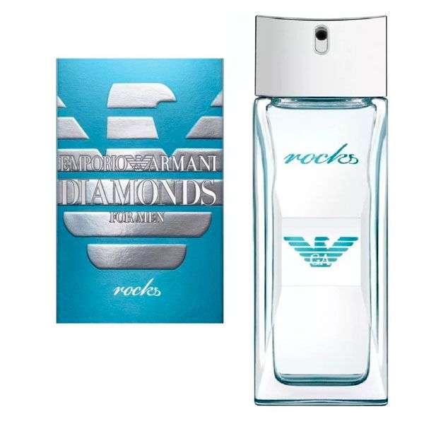 Empório Armani Diamonds Rocks Eau de Toilette Masculino - Giorgio Arma -  AnMY Perfumes Importados