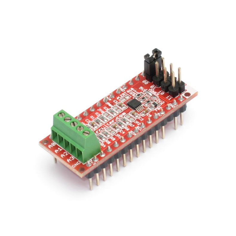 Nanoshield ADC – Conversor analógico-digital 16 bits - EletroShields