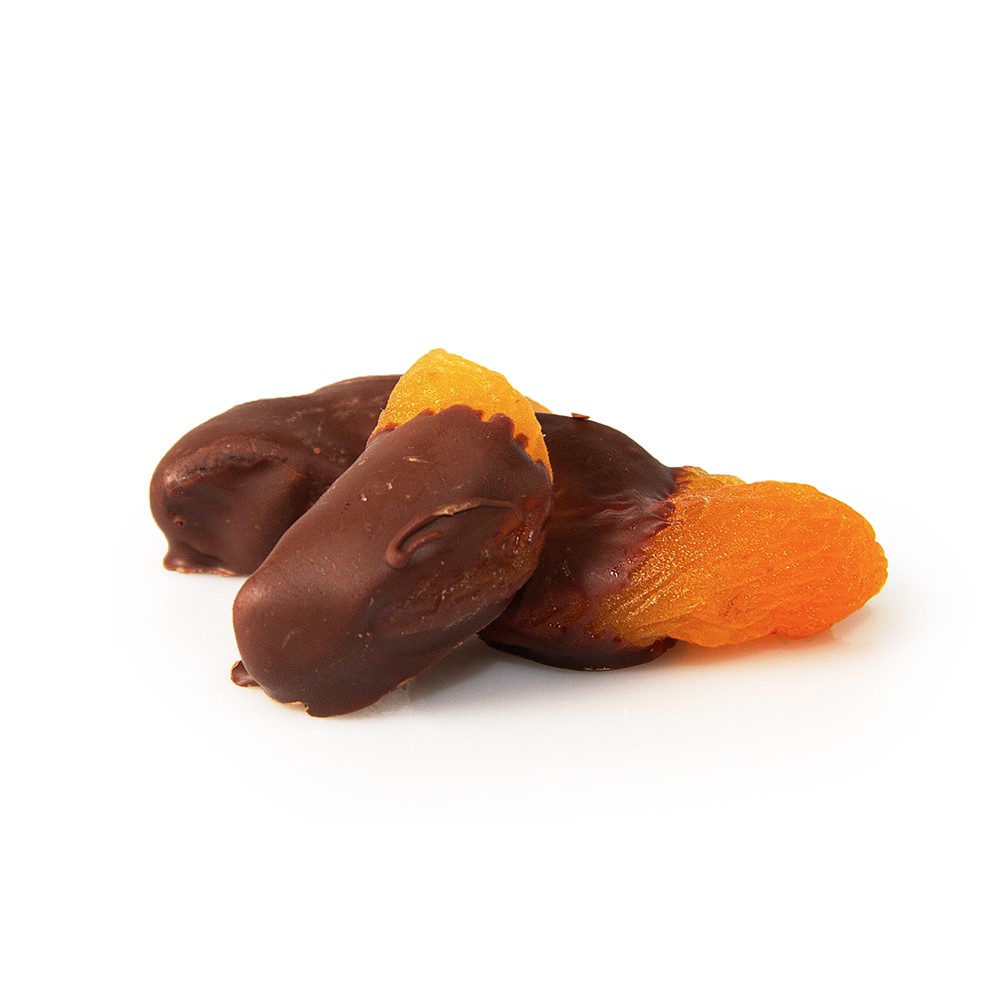 Damasco Coberto Chocolate 70% Cacau Zero Açúcar Emb. 100g