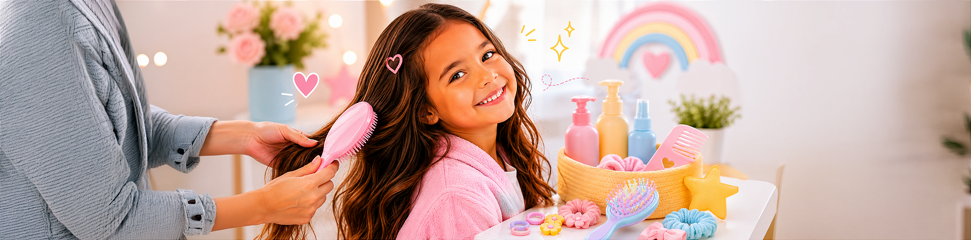 Como Desembaraçar Cabelo Infantil Sem Choro e Sem Quebrar os Fios