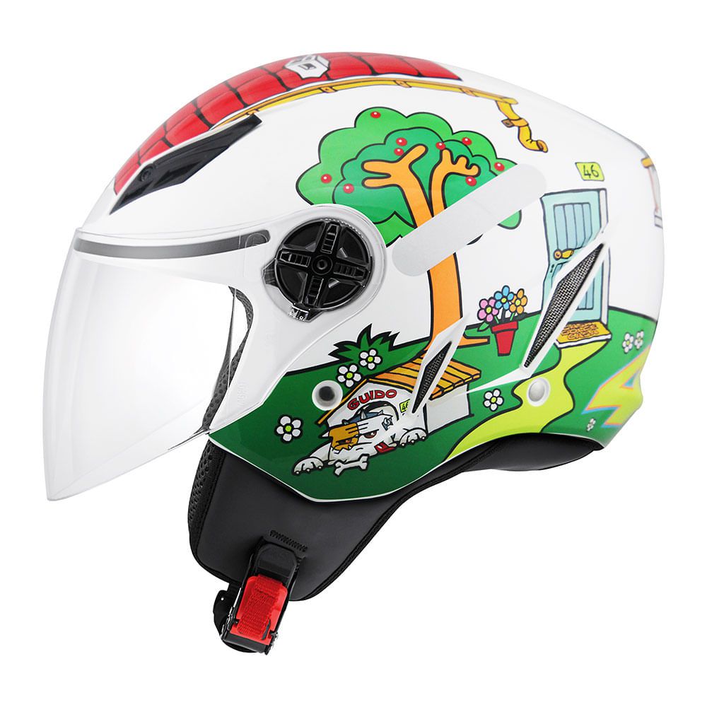 capacete agv blade aberto valentino house casa - KASUGA MOTO PECAS