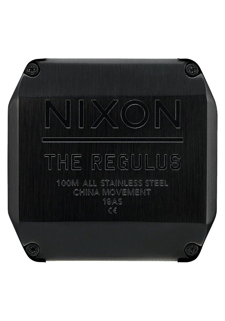 Relógio Nixon Regulus SS em Aço Inoxidável Preto - Magica Sports
