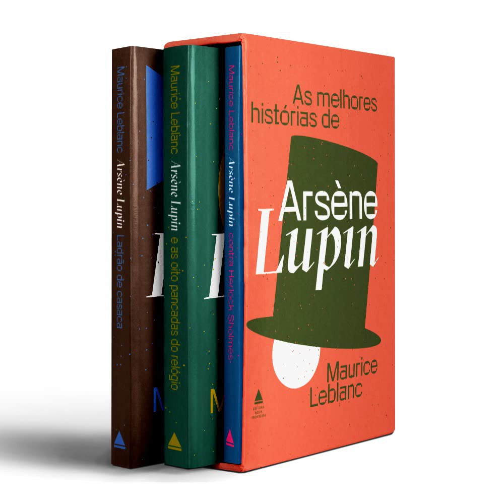 Box As Melhores Histórias de Arsène Lupin - Loja Nova Fronteira