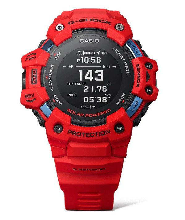 G-SHOCK GBD-H1000 レッド Relógio CASIO G-Shock Squad - GBD-H1000-4DR - Relojoaria Joalheria