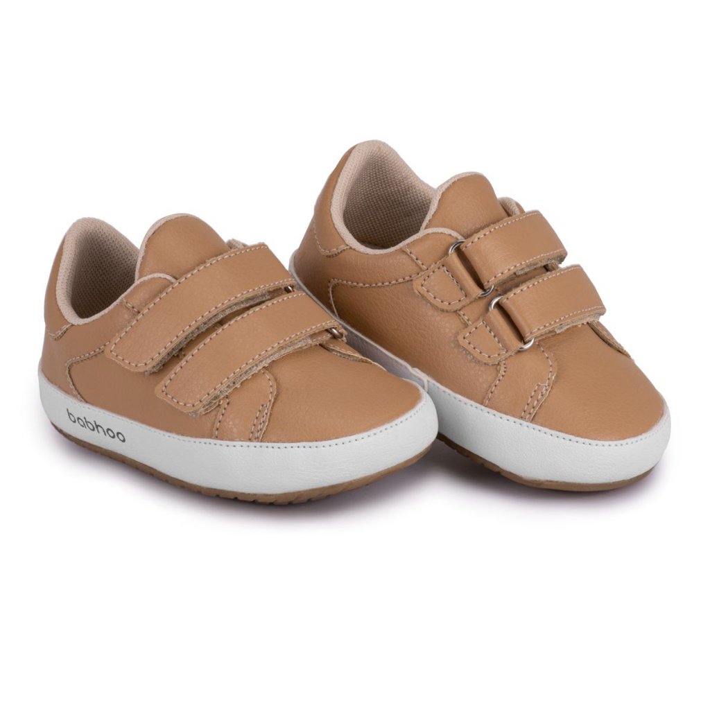 Tênis Velcro Duplo Palha