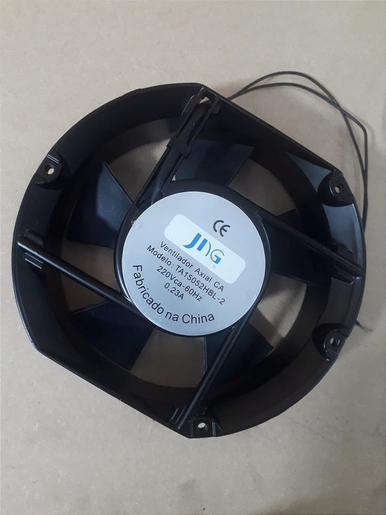 Ventoinha 150x150x52 - Fzy15052hbl Jng - Loja online de Bombas de