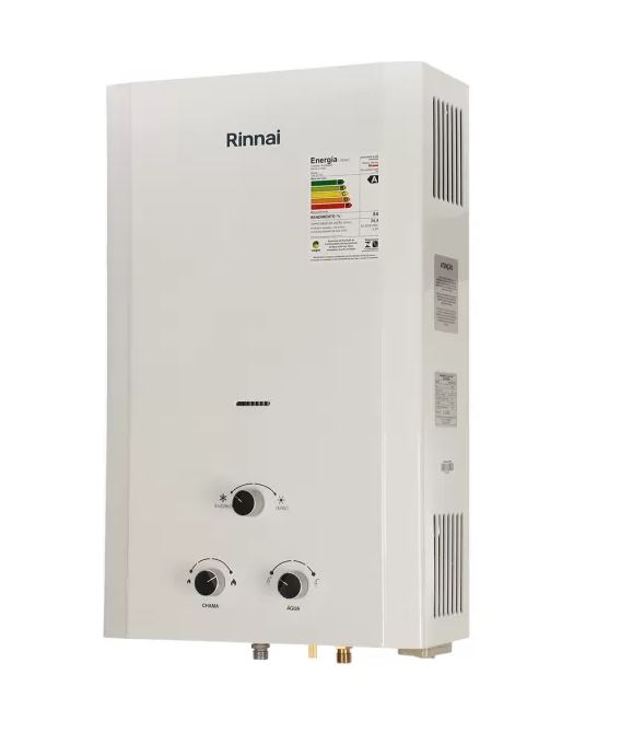Aquecedor a Gás Glp M20cf 20 L/min. Rinnai - Loja online de Bombas
