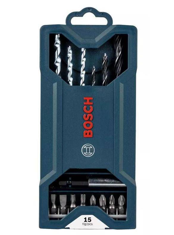 Bosch Mini X-line Com 15 Brocas Bosch 7408. Aqui você encontra vários -  Loja online de Bombas de água, motores, geradores, pressurizadores.