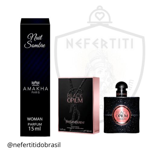Opium Black - Nuit Sombre Amakha Paris - Nefertiti do Brasil