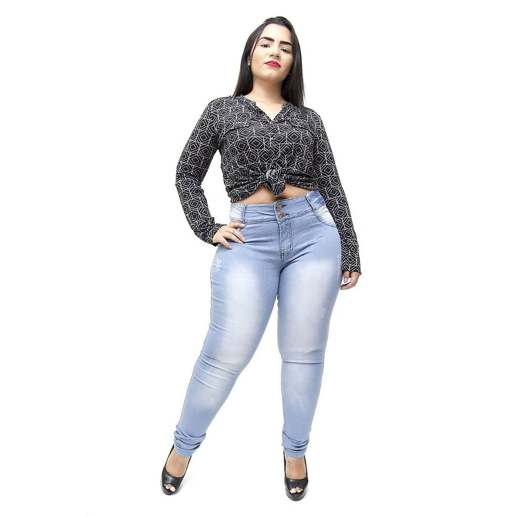 plus size calça jeans
