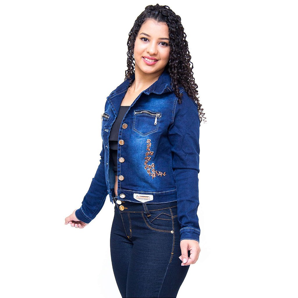 jaqueta jeans feminina de marca
