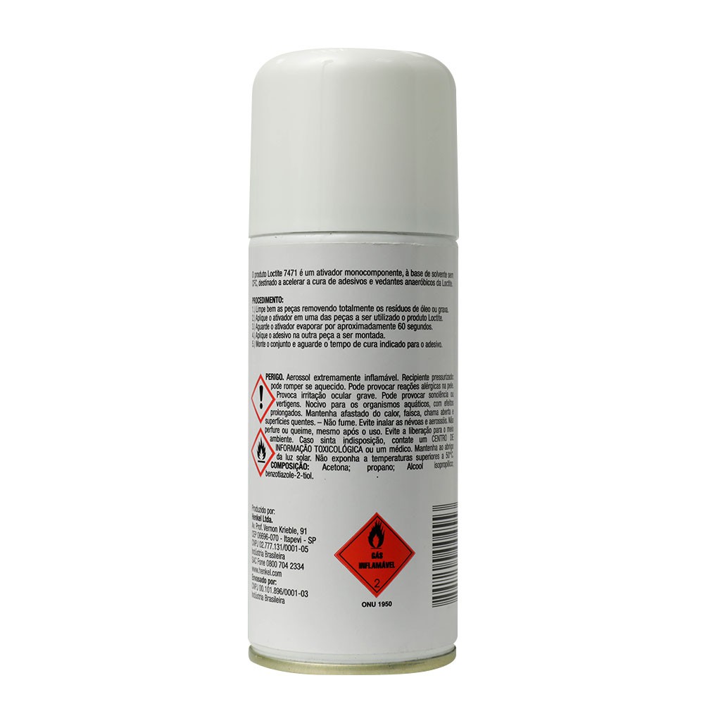 Loctite Ativador T 7471 com 150ml - Abrasivos, Solda e Corte, EPI