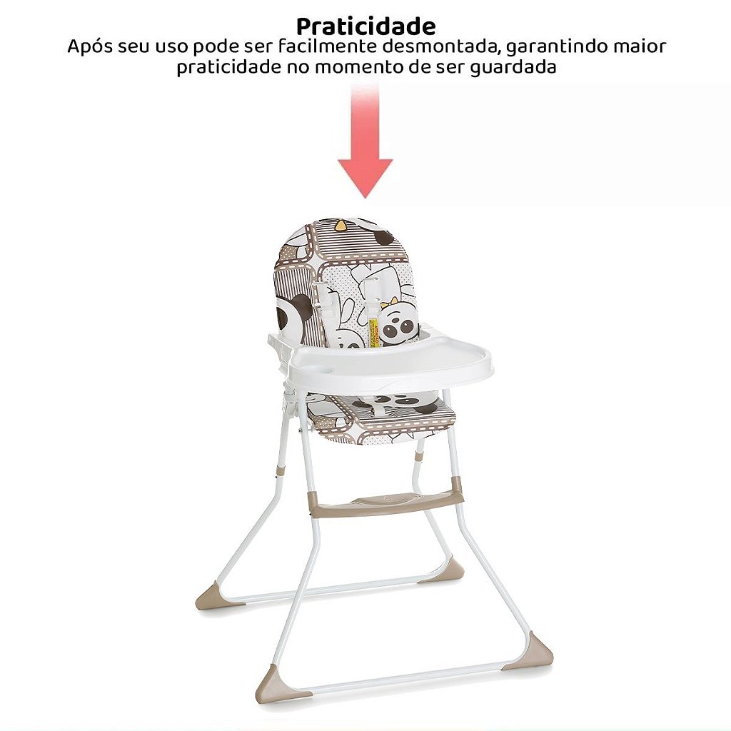 Cadeira De Refeição Portatil Vic Terracota Galzerano: peças qualidade você  compra na Tip Top