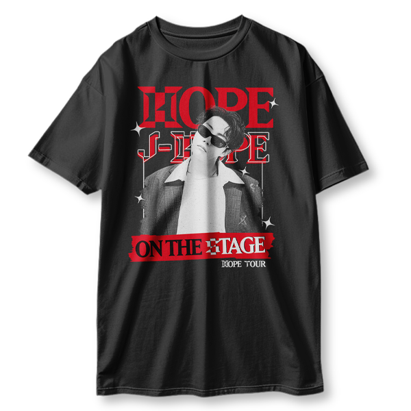 Camiseta J-Hope On The Stage Tour - Starcups Produtos Personalizados