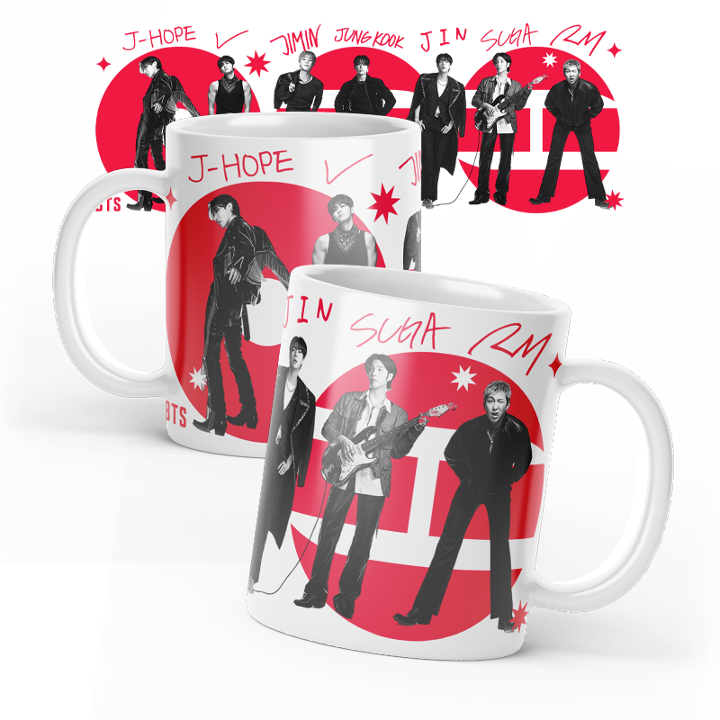 Caneca Arirang BTS World Tour 2026 - Starcups Produtos Personalizados