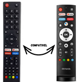 CONTROLE UNIVERSAL  COMPATIVEL TV AIWA AWS-TV-43-BL-02-A (LEIA O ANUNCIO )
