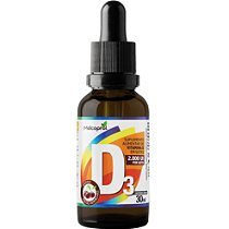 Vitamina D3 30ml 10000ui na porção de 5 gotas Aprox.120Doses
