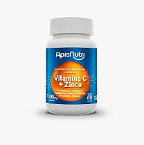 Vitamina C 1000mg com Zinco 10mg por cápsula - 60 cápsulas