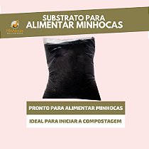 Substrato (CAMA) para Minhocas 5 kg