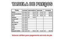 Tabela de Preços