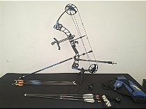 Arco composto Kinetic Kit Completo