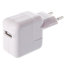 CARREGADOR ORIGINAL USB 2.0 10W x 2.1A P/ IPHONE 3/4/5 E TABLET APPLE