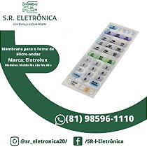 Membrana Para Forno Microondas Electrolux Me28s - Me 28s / Me 28 s