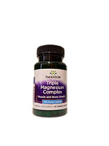 Swanson Vitamins, Complexo de Magnésio Triplo, 400 mg, 30 Cápsulas Veganas