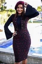 VESTIDO MANGA LONGA MARIA MOURA  TAMANHO P  M  G  (36 -38- 40)