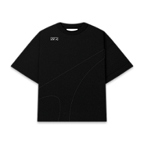 Camiseta Boxy Overlay Preta Take Off