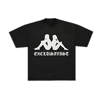 1of1 Kappa Heritage Black Tee