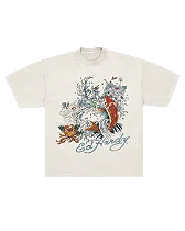 Camiseta Off White "Carpa" Ed Hardy